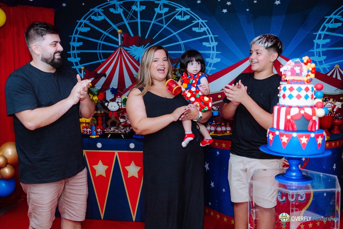 Fotografia no Salão Ilustre Festas no Fonseca Niterói , Tema Circo RJ