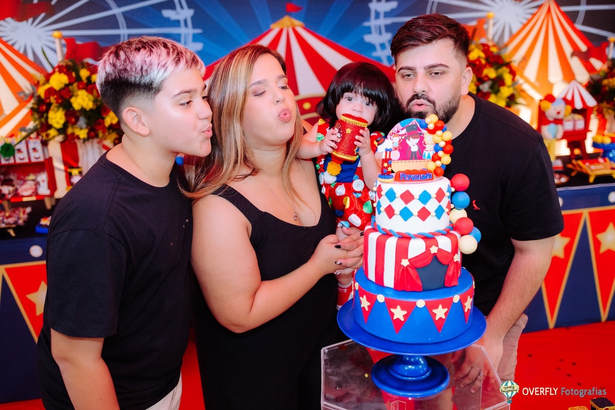 Fotografia no Salão Ilustre Festas no Fonseca Niterói , Tema Circo RJ