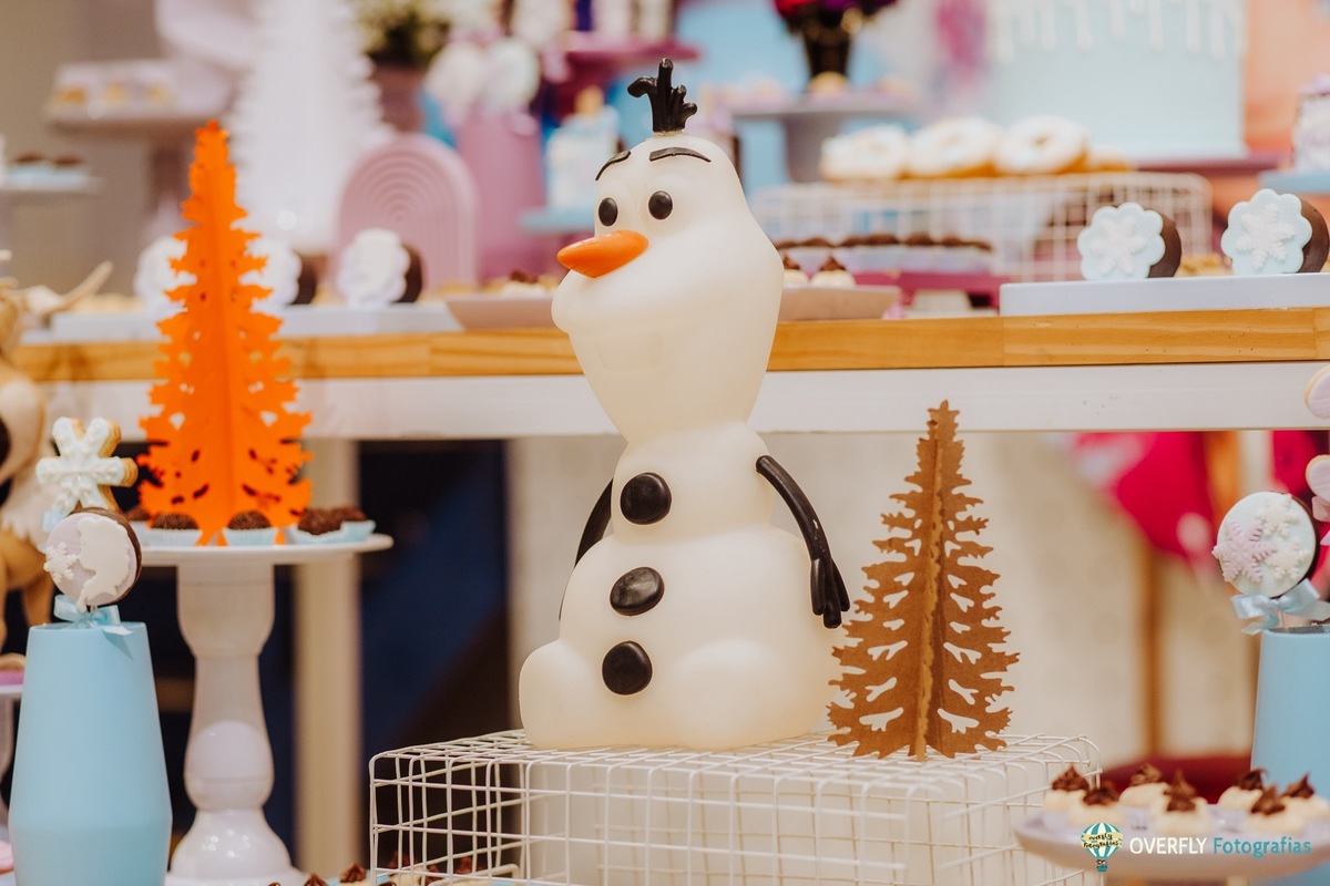 Aniversário infantil com tema frozen em icaraí niterói
