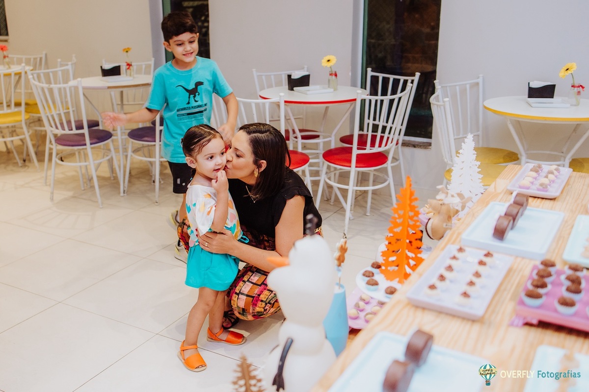 Aniversário infantil com tema frozen em icaraí niterói