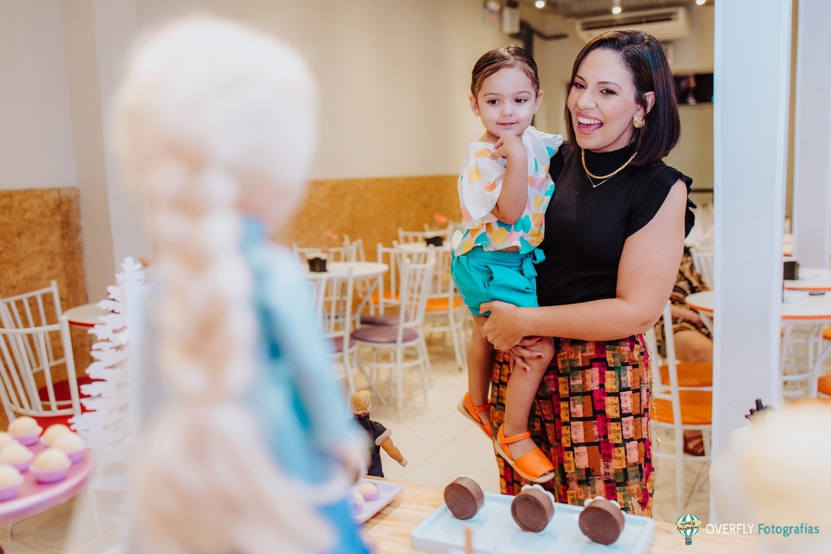 Aniversário infantil com tema frozen em icaraí niterói