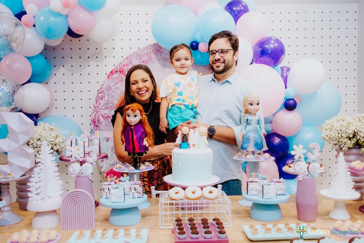 Aniversário infantil com tema frozen em icaraí niterói