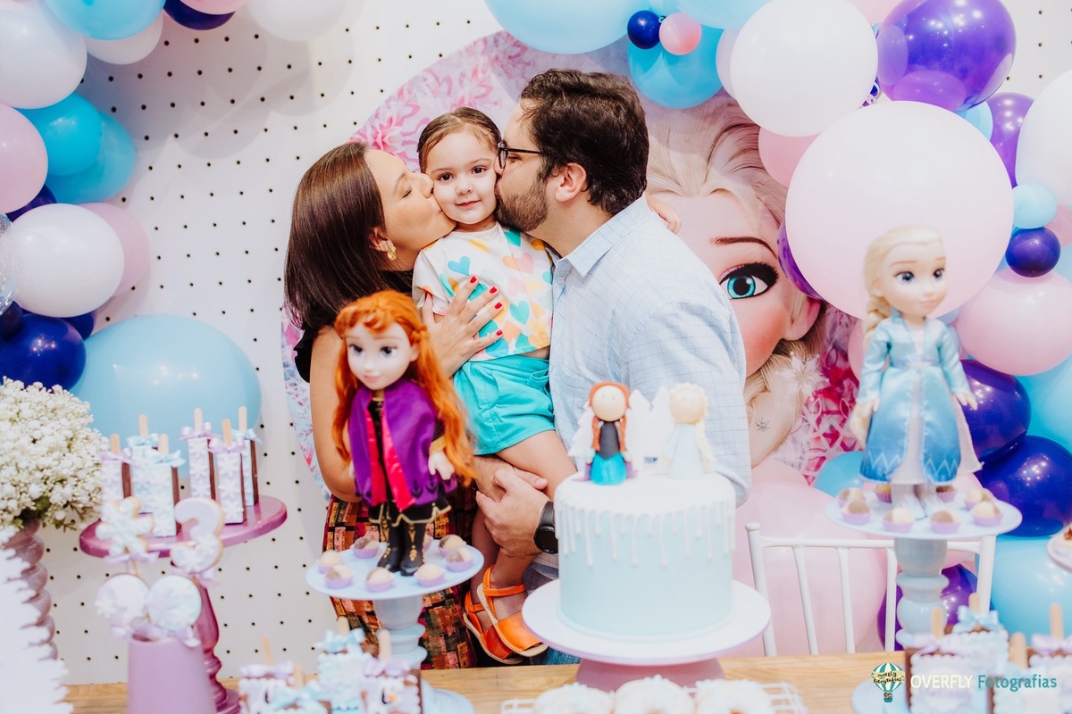 Aniversário infantil com tema frozen em icaraí niterói