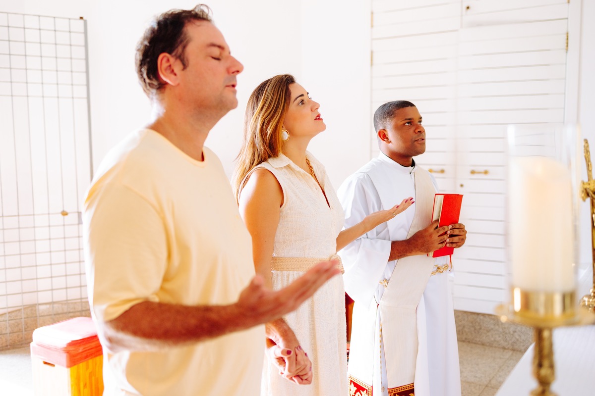 Benção de Casamento no Cristo Redentor RJ