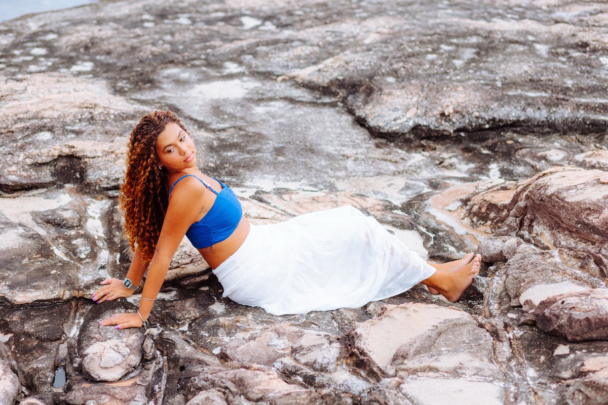 Ensaio de 15 anos em Praia de Niterói - RJ