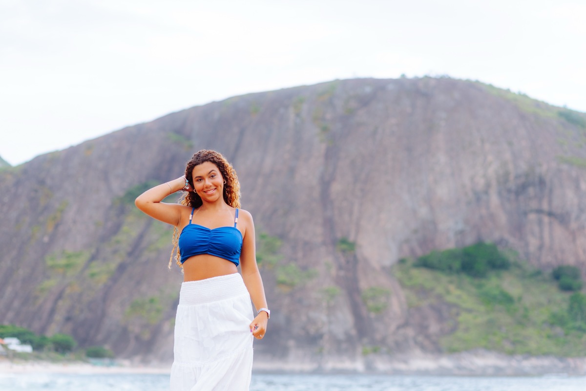 Ensaio de Debutante em Praias de Niterói - RJ