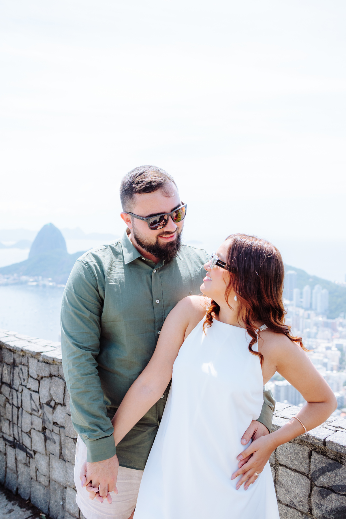 Ensaio Pré Casamento no Mirante Dona Marta - RJ