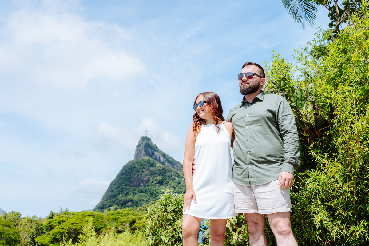 Ensaio Pré Casamento no Mirante Dona Marta - RJ