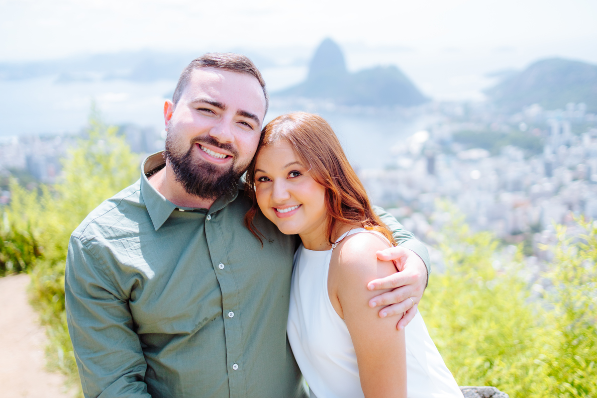 Ensaio Pré Casamento no Mirante Dona Marta - RJ