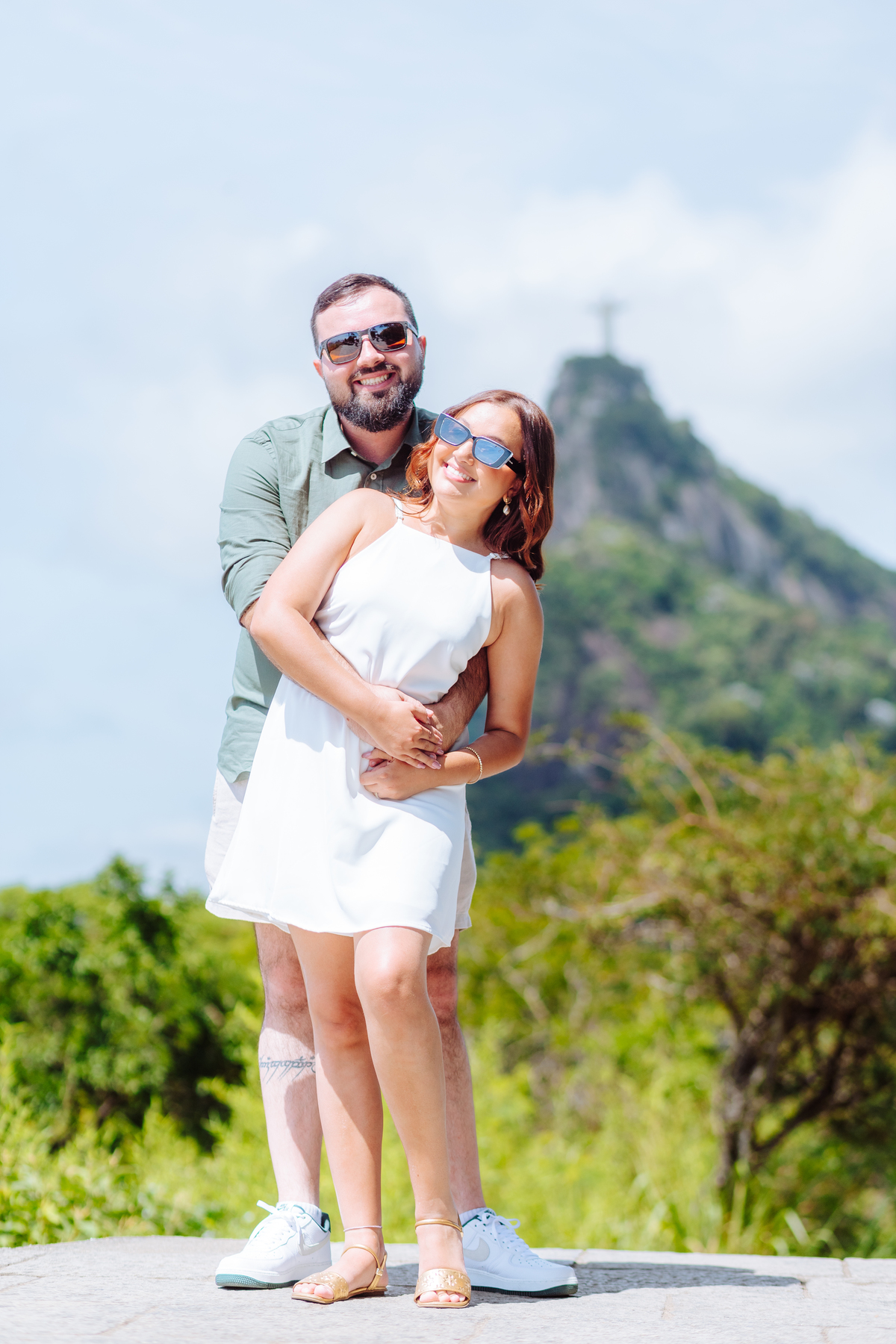 Ensaio Pré Casamento no Mirante Dona Marta - RJ