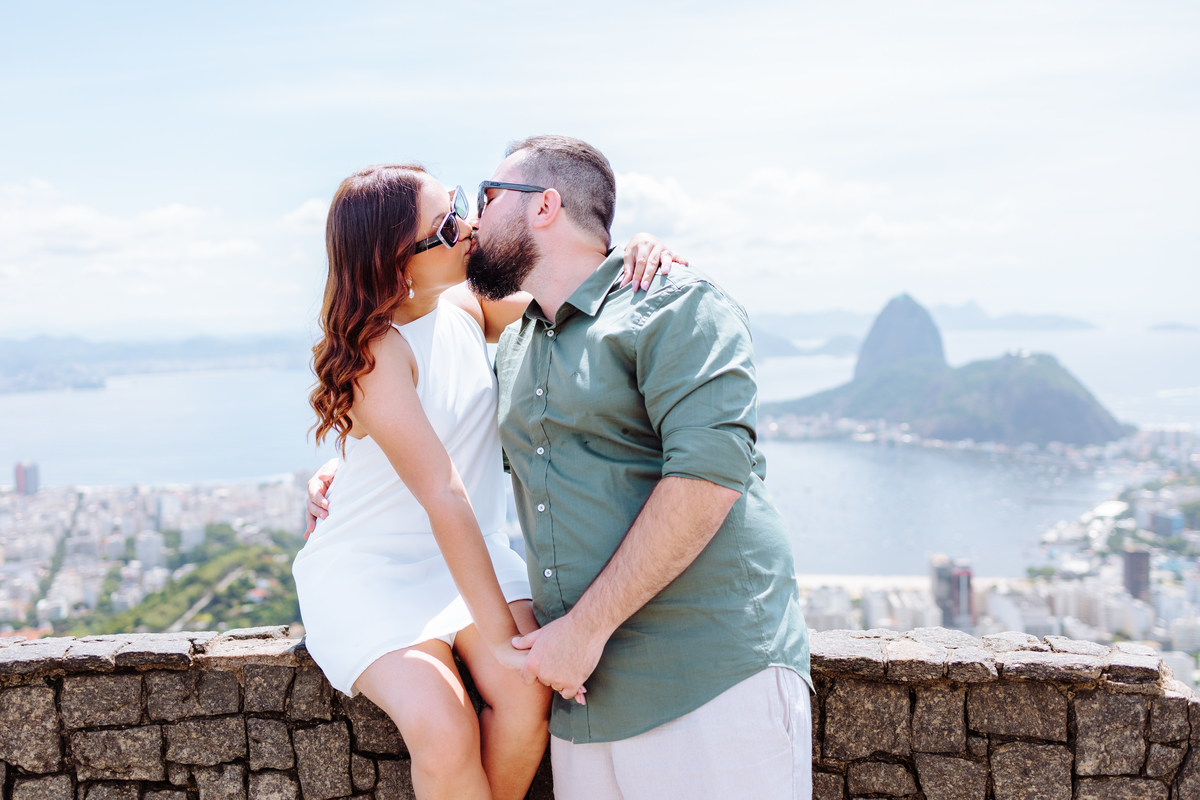 Ensaio Pré Casamento na Vista Chinesa - RJ