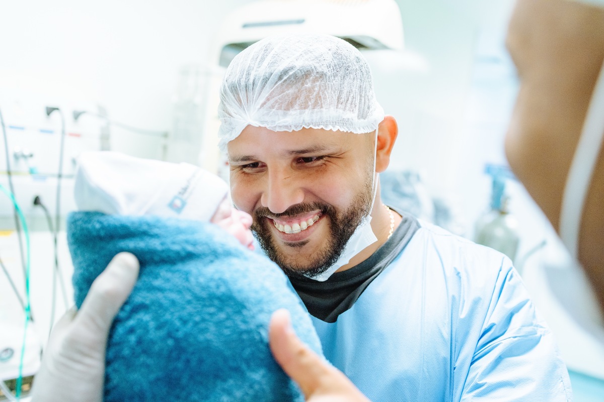 Fotógrafo de Parto Hospital e Maternidade São Francisco Niterói - RJ