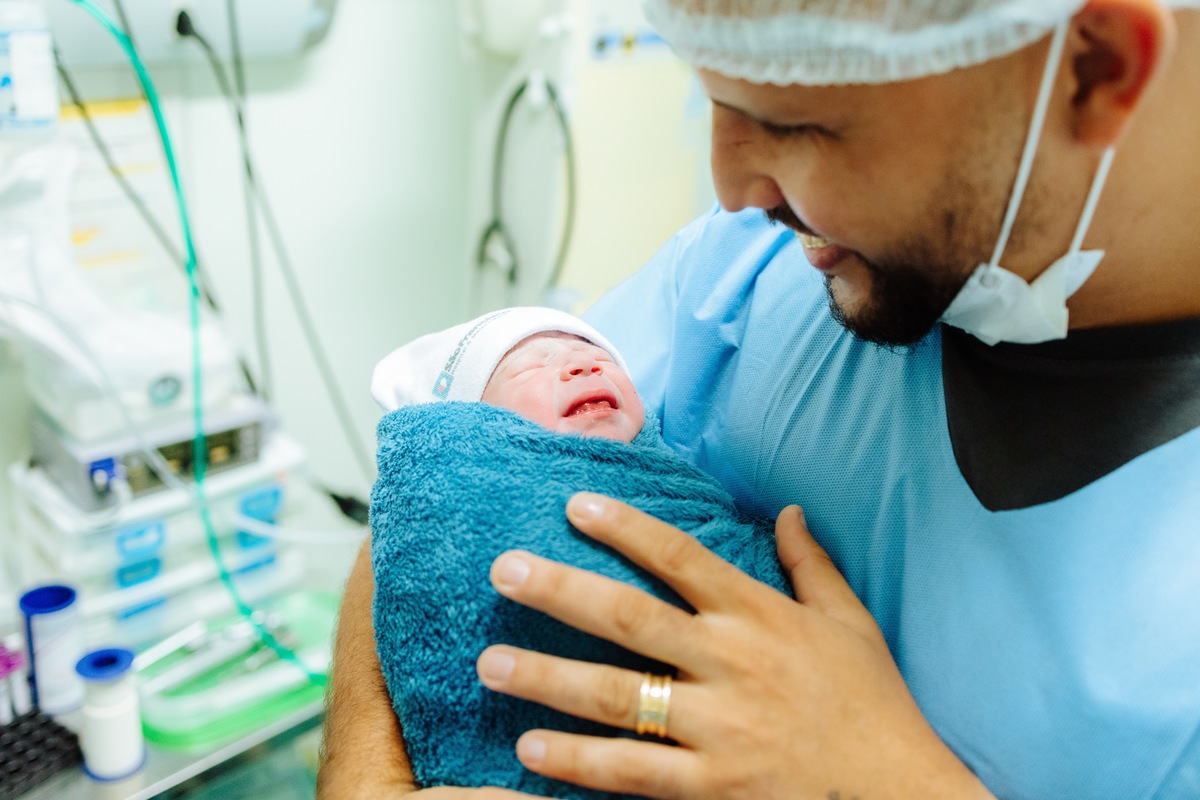 Fotógrafo de Parto Hospital e Maternidade São Francisco Niterói - RJ