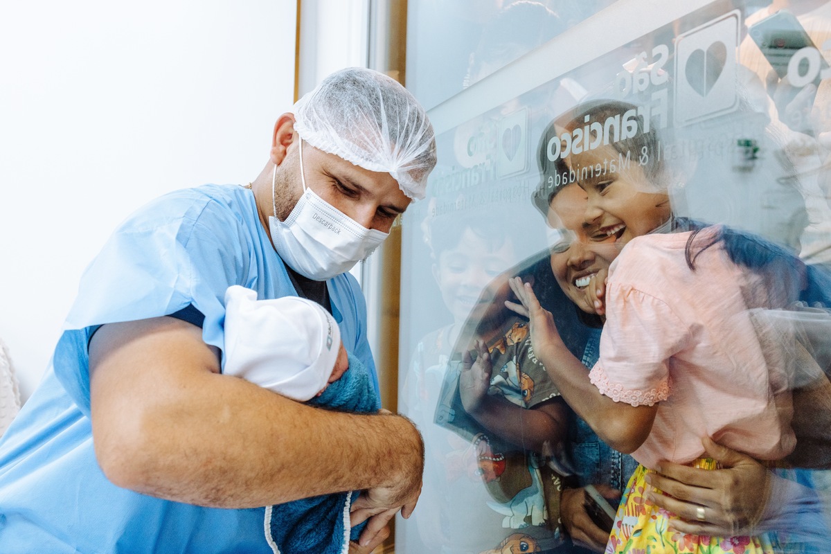 Fotógrafo de Parto Hospital e Maternidade São Francisco Niterói - RJ