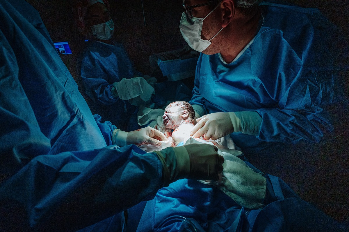 Fotógrafo de Parto Hospital e Maternidade São Francisco Niterói - RJ