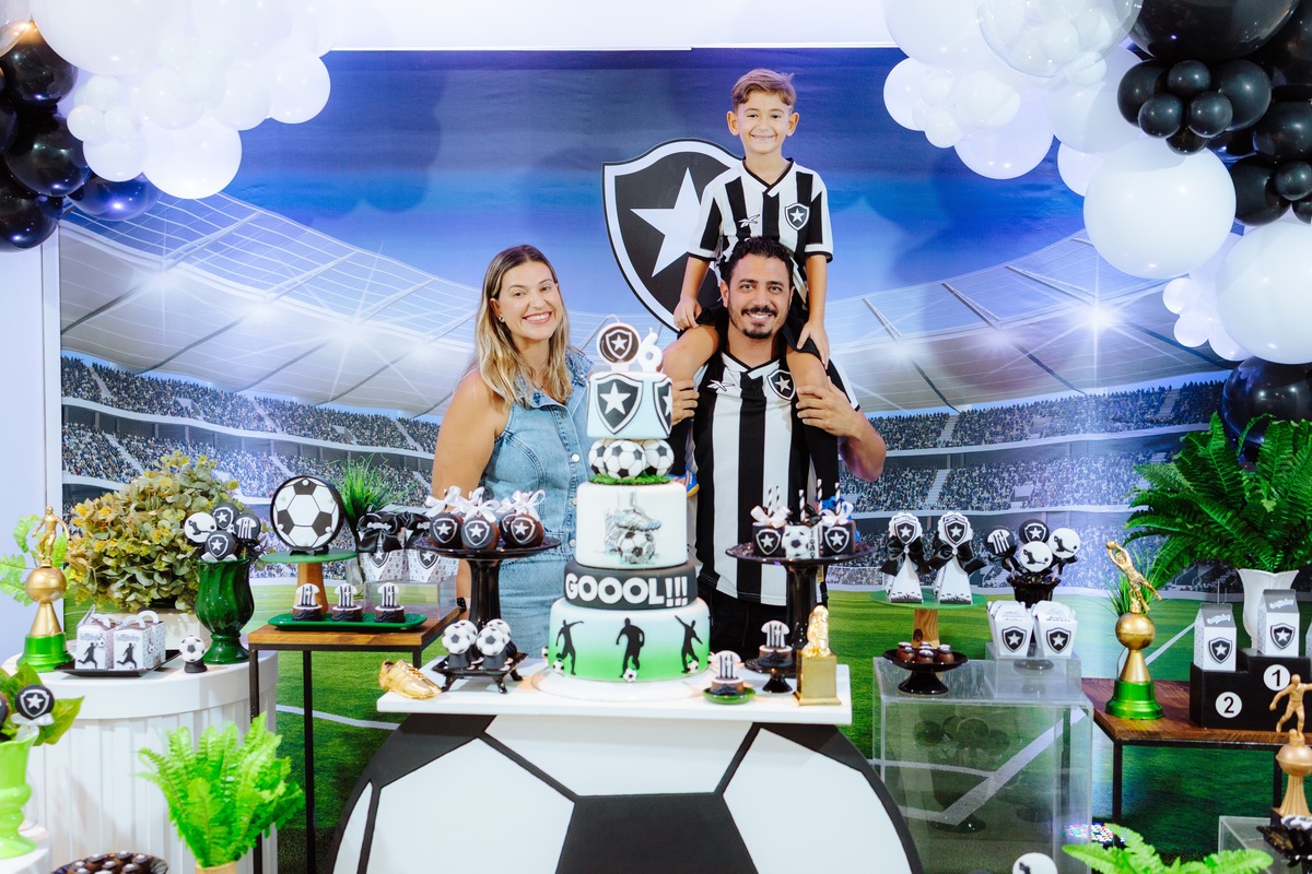 Aniversário infantil COM TEMA DO BOTAFOGO