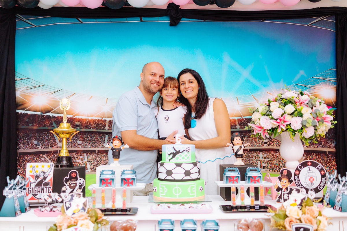 Festa infantil tema Vasco da Gama