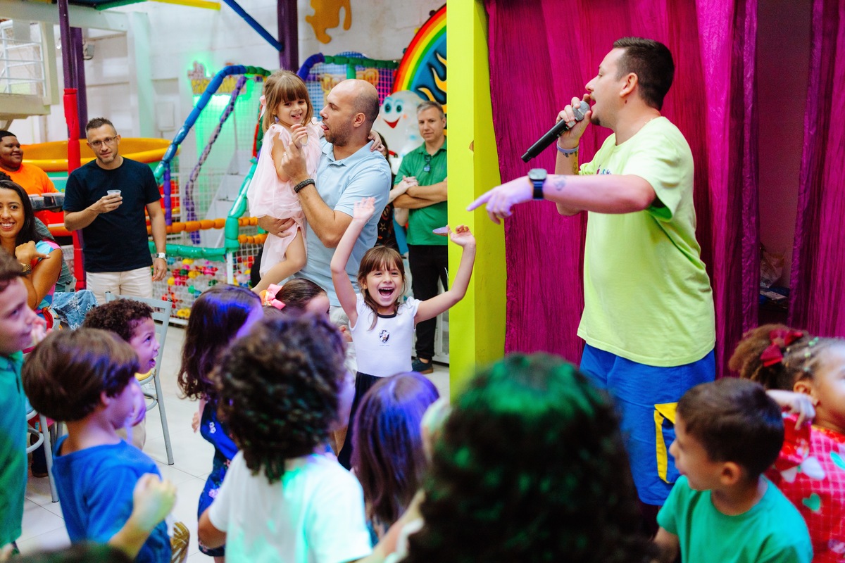 Animação e brincadeiras em festa infantil