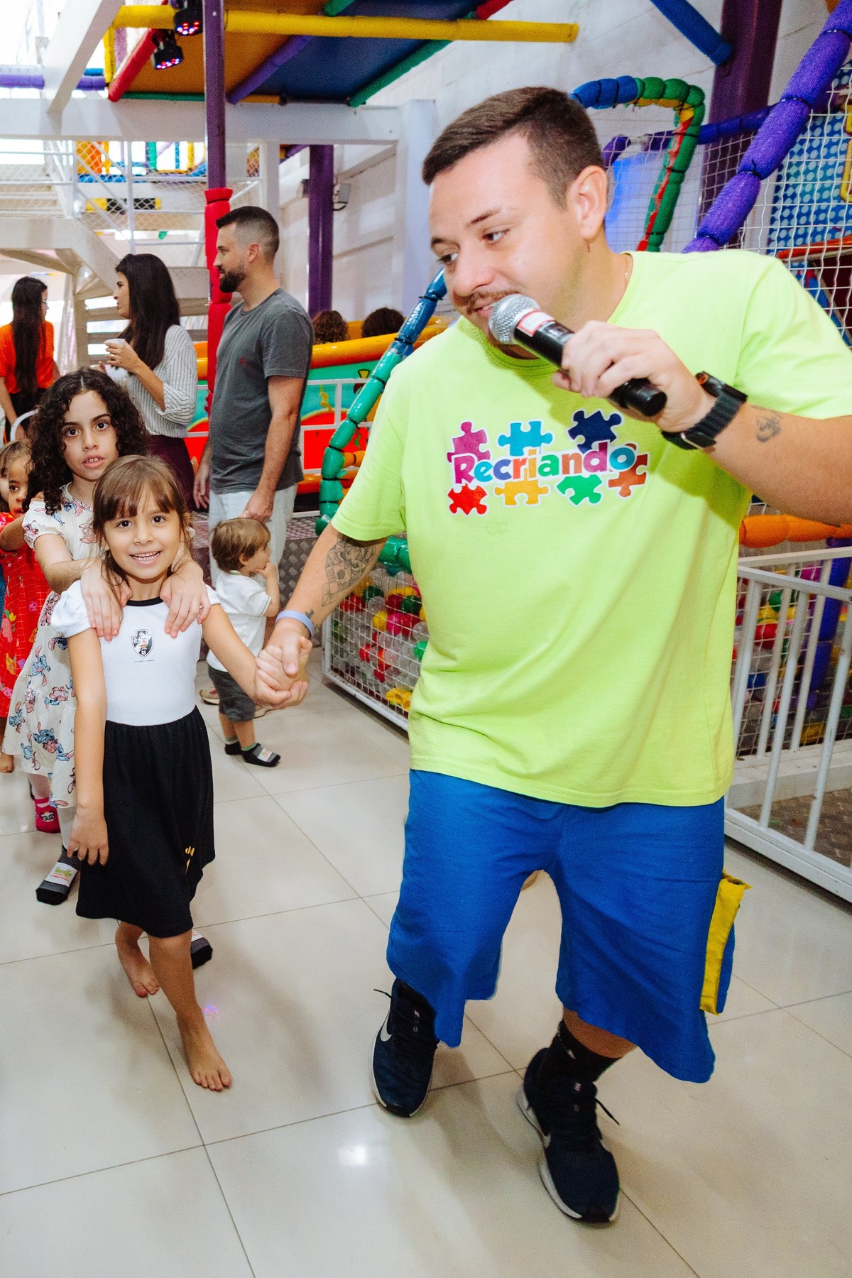 Animação e brincadeiras em festa infantil