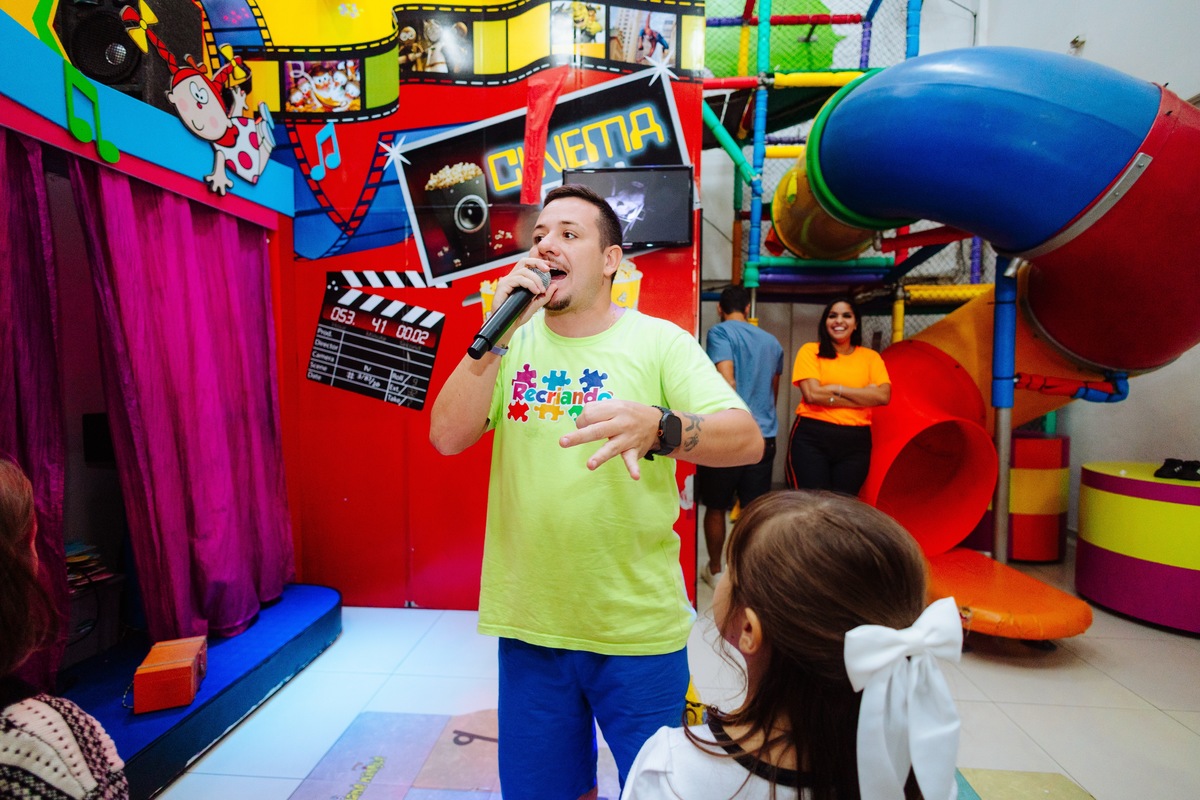 Animação e brincadeiras em festa infantil