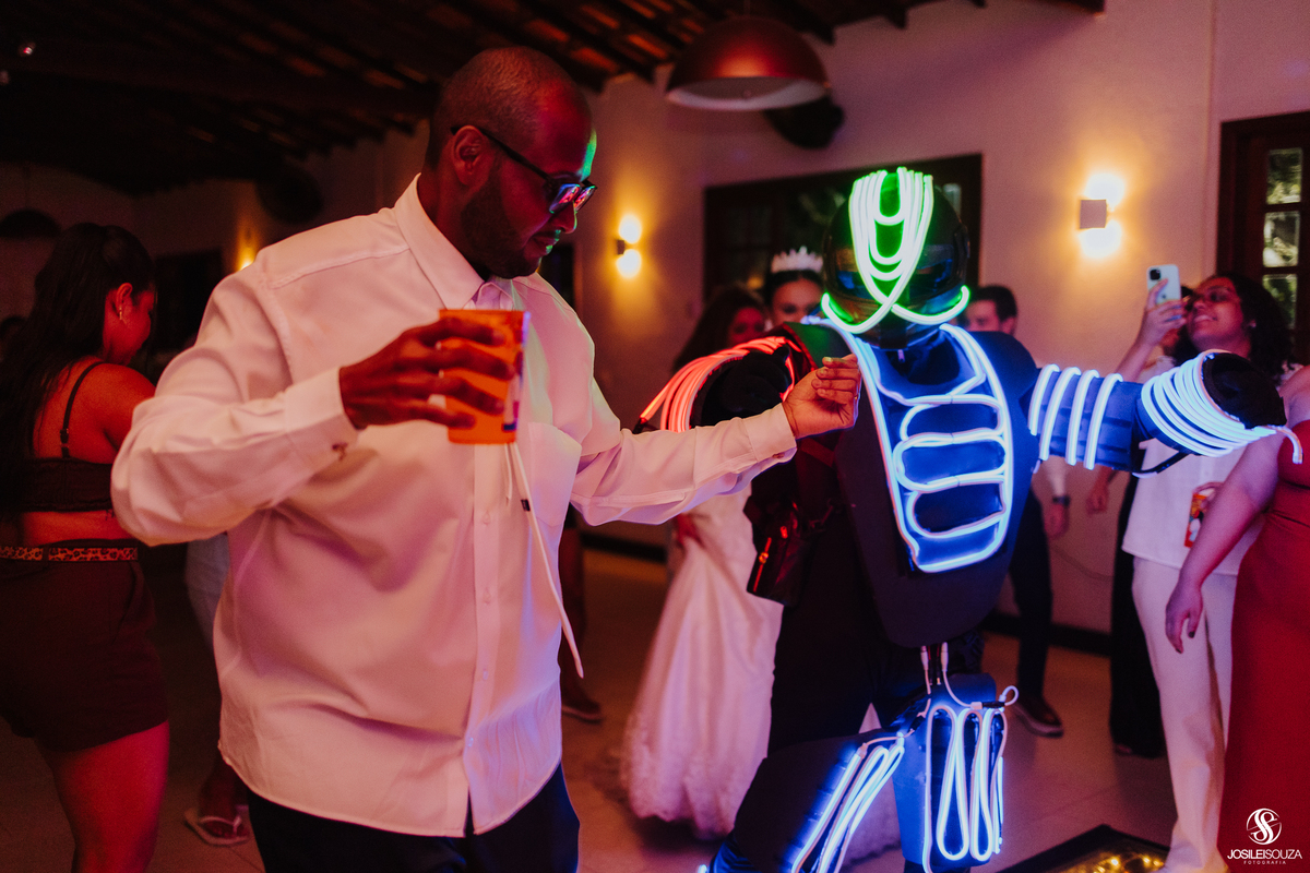 Fotografia de casamento ao ar livre no Sítio Xodó, Vila Velha, Espírito Santo