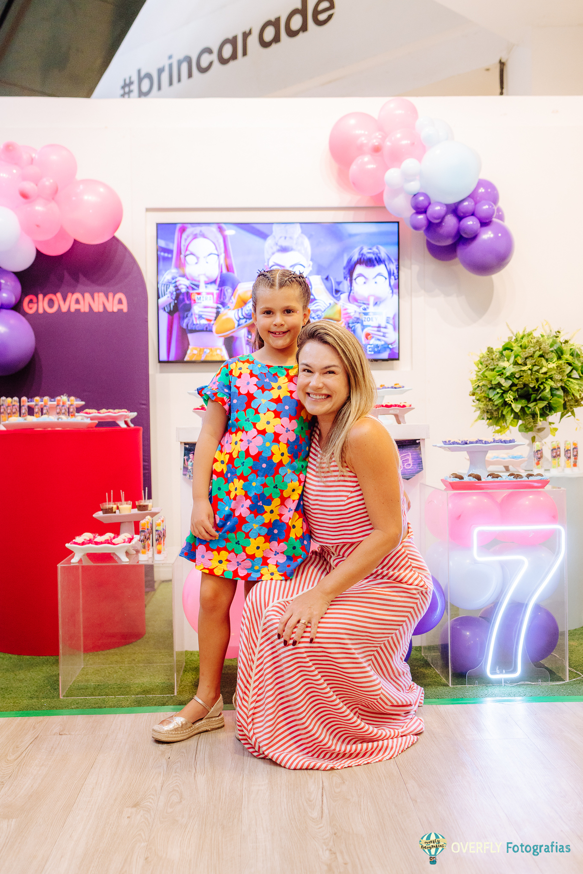 fotografia festa no Animasom Via Parque