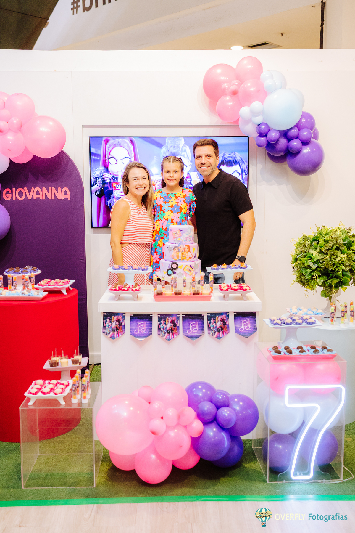 fotografia de aniversário com ensaio