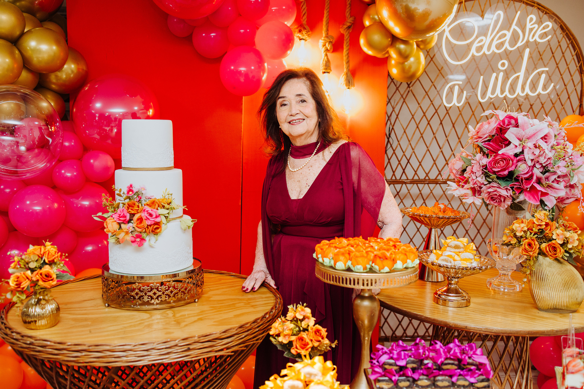 Fotógrafo profissional cobrindo aniversário adulto em Niterói.