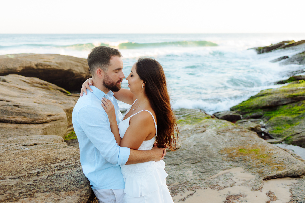 pré wedding na praia rj