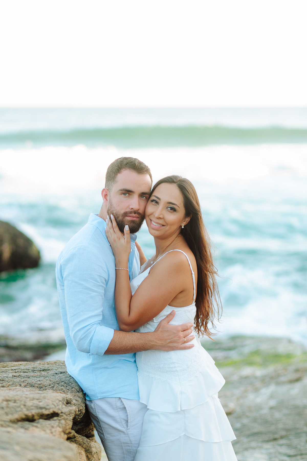 pré wedding na praia rj