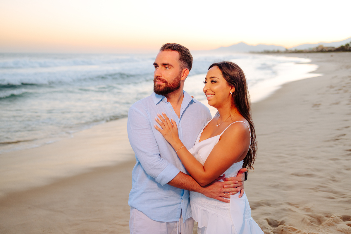 Ensaio de Casal no por do sol no Rio de Janeiro