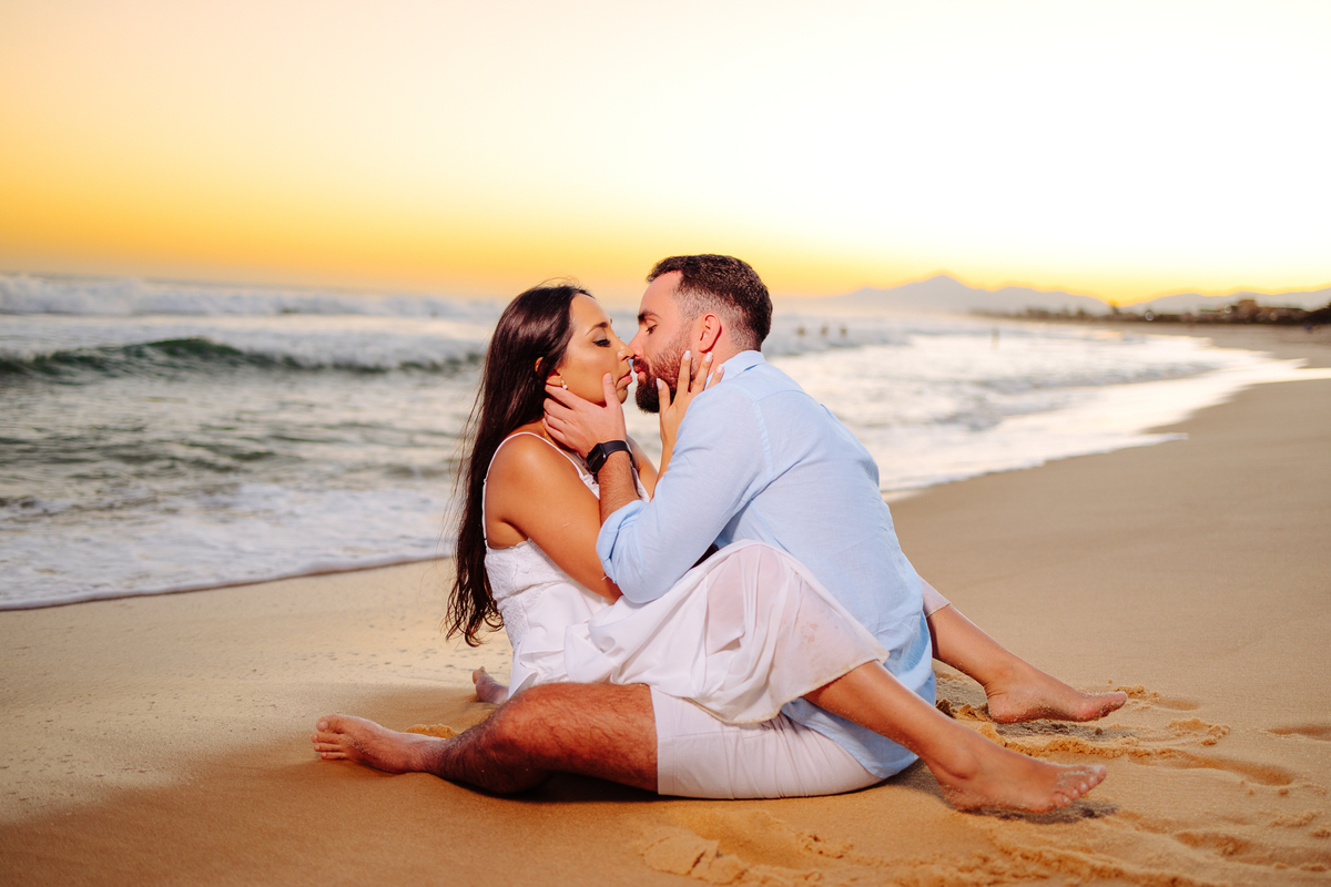 Ensaio Pré Casamento no por do sol no Rio de Janeiro