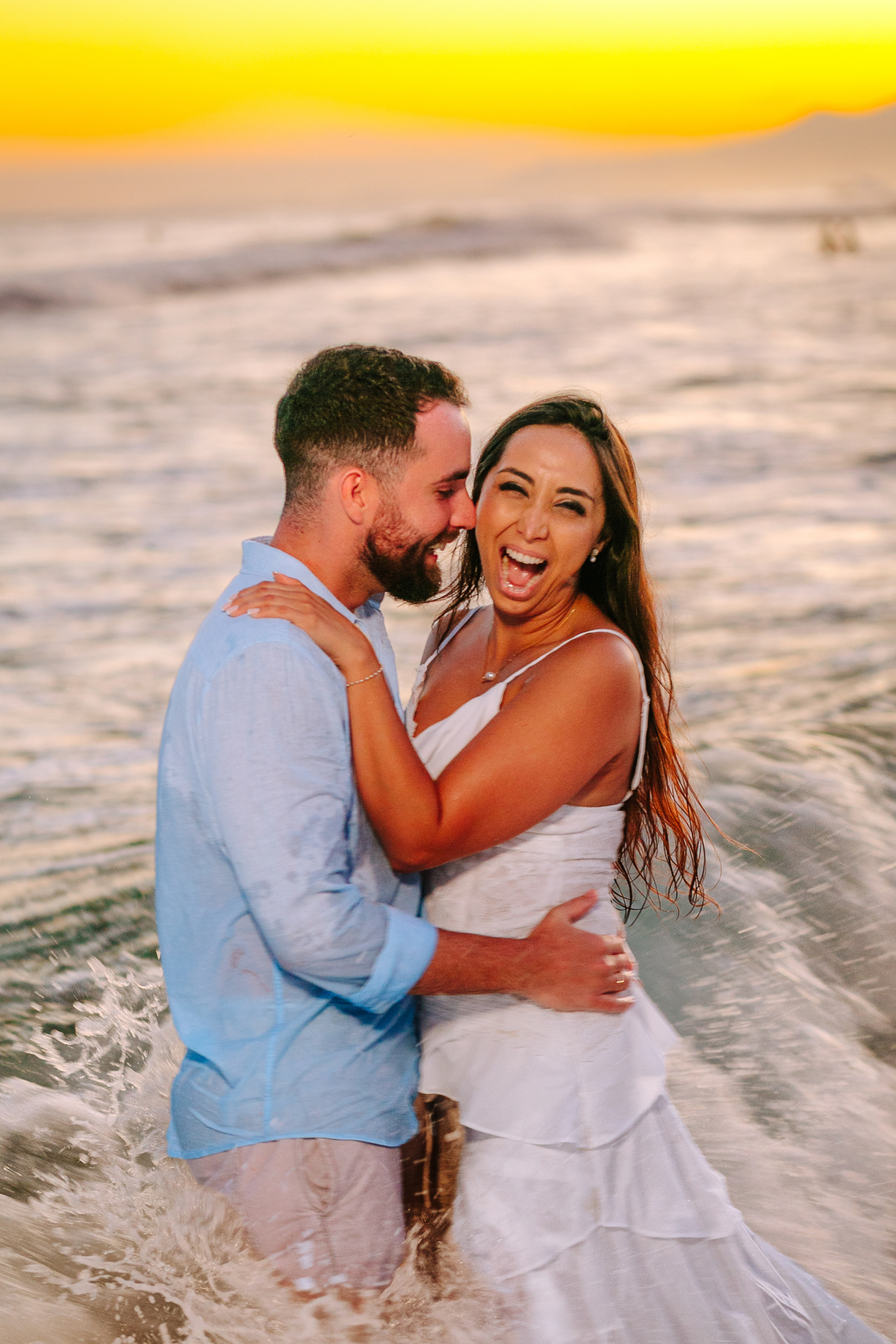Ensaio Pré Casamento no por do sol no Rio de Janeiro