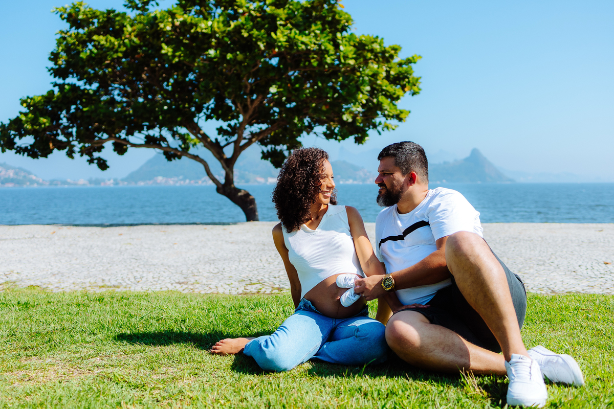 ensaio de gravidez em Niterói