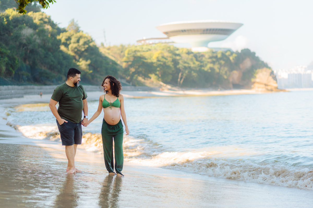 ensaio de gravidez em Niterói