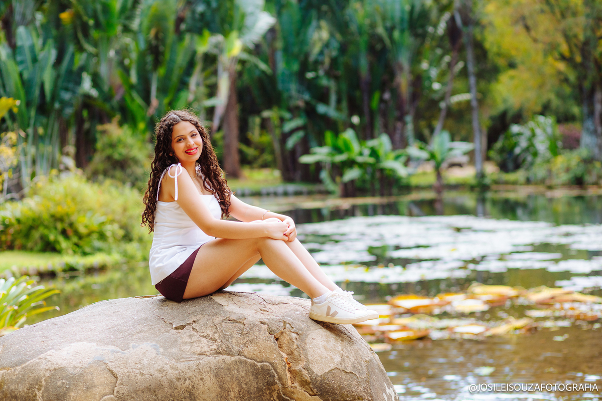 Ensaio de Debutante no Jardim Botânico RJ