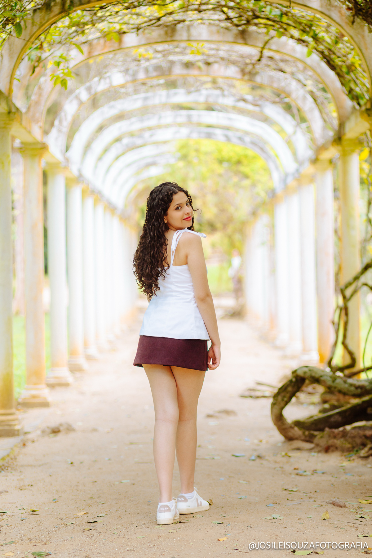 Ensaio de 15 anos no Jardim Botânico RJ