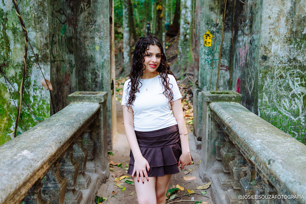 Ensaio de Debutante no Parque Lage RJ