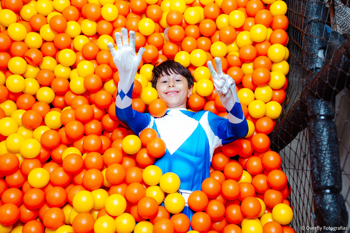 Eduardo celebrando seu aniversário de 7 anos