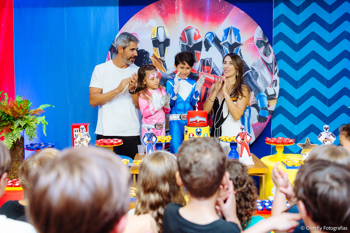 Eduardo celebrando seu aniversário de 7 anos