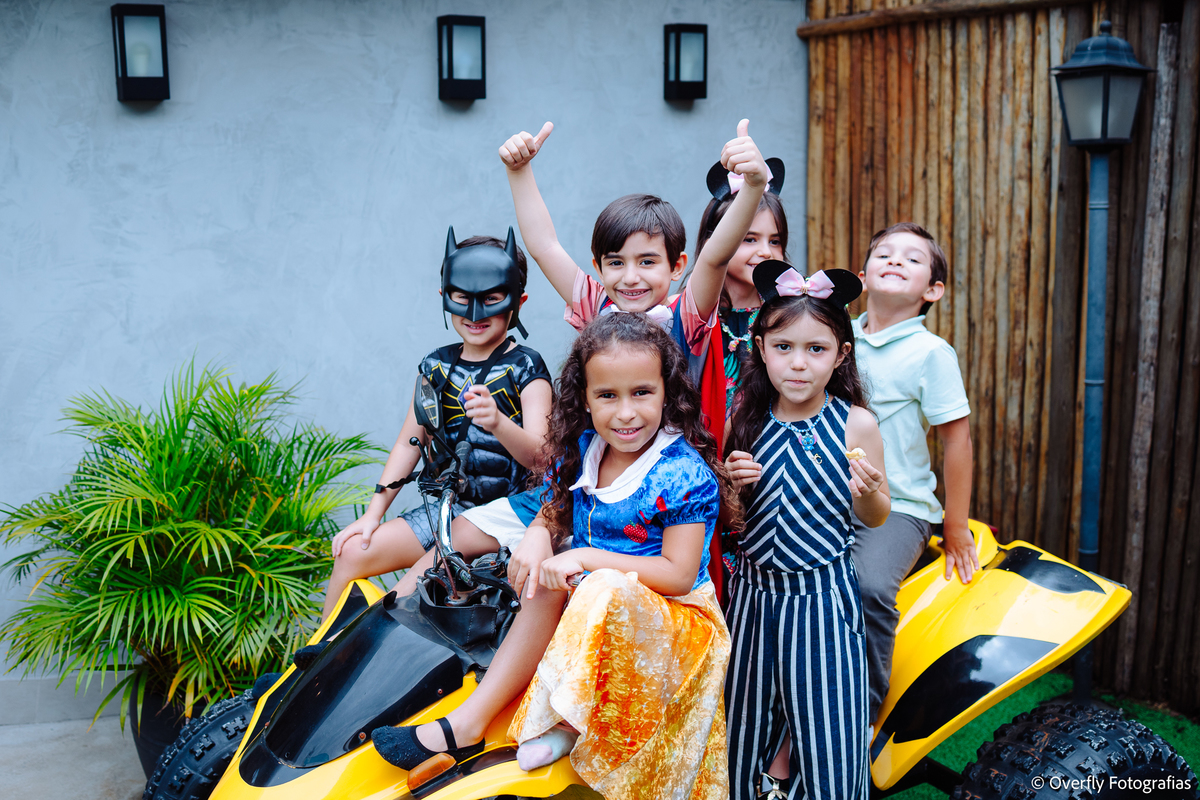 Fotografia de aniversário infantil na Zoom Casa de Festas