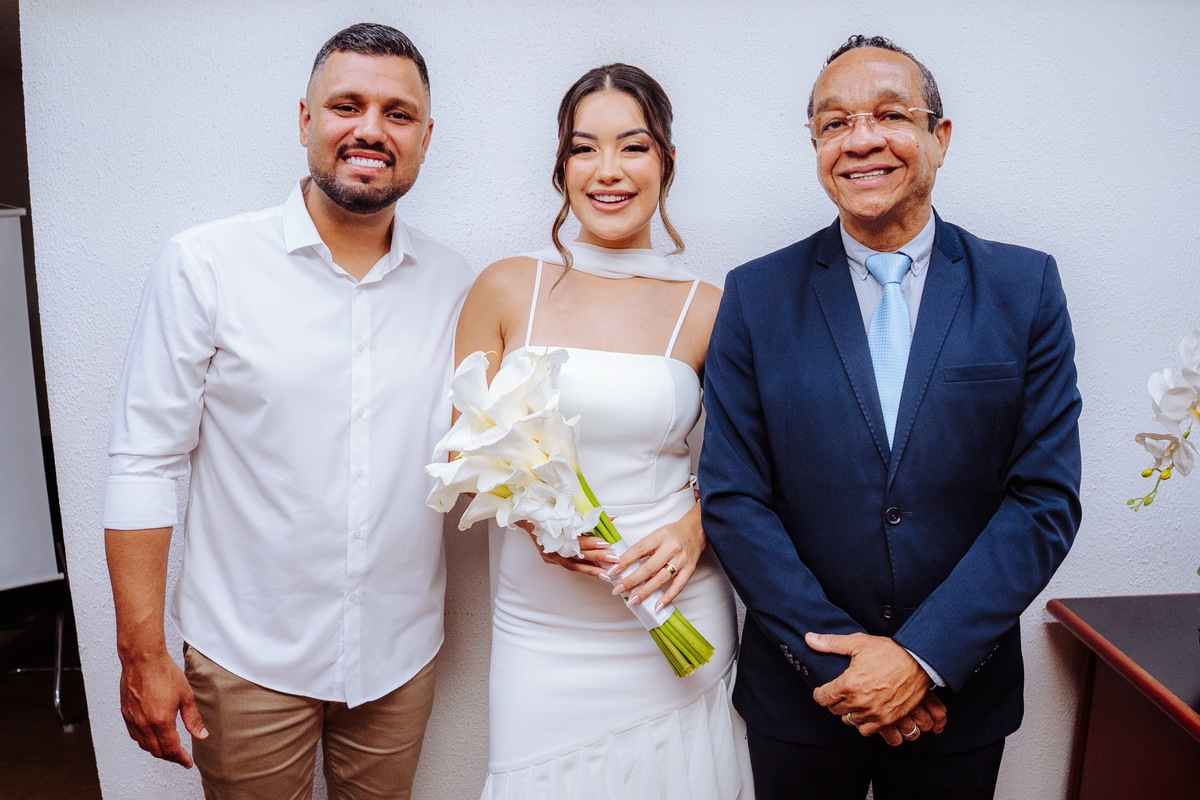Fotografia de casamento no cartório em Itaboraí