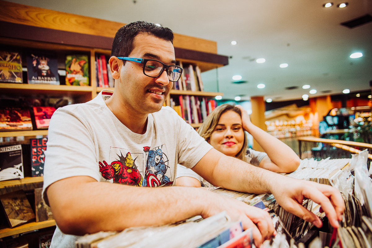 Ensaio de Casal - Livraria Cultura - RJ