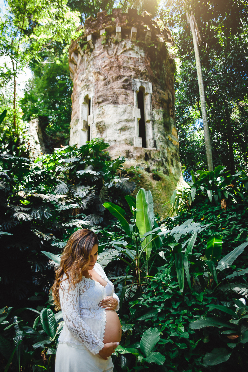 Ensaio de Gestante no Parque Lage