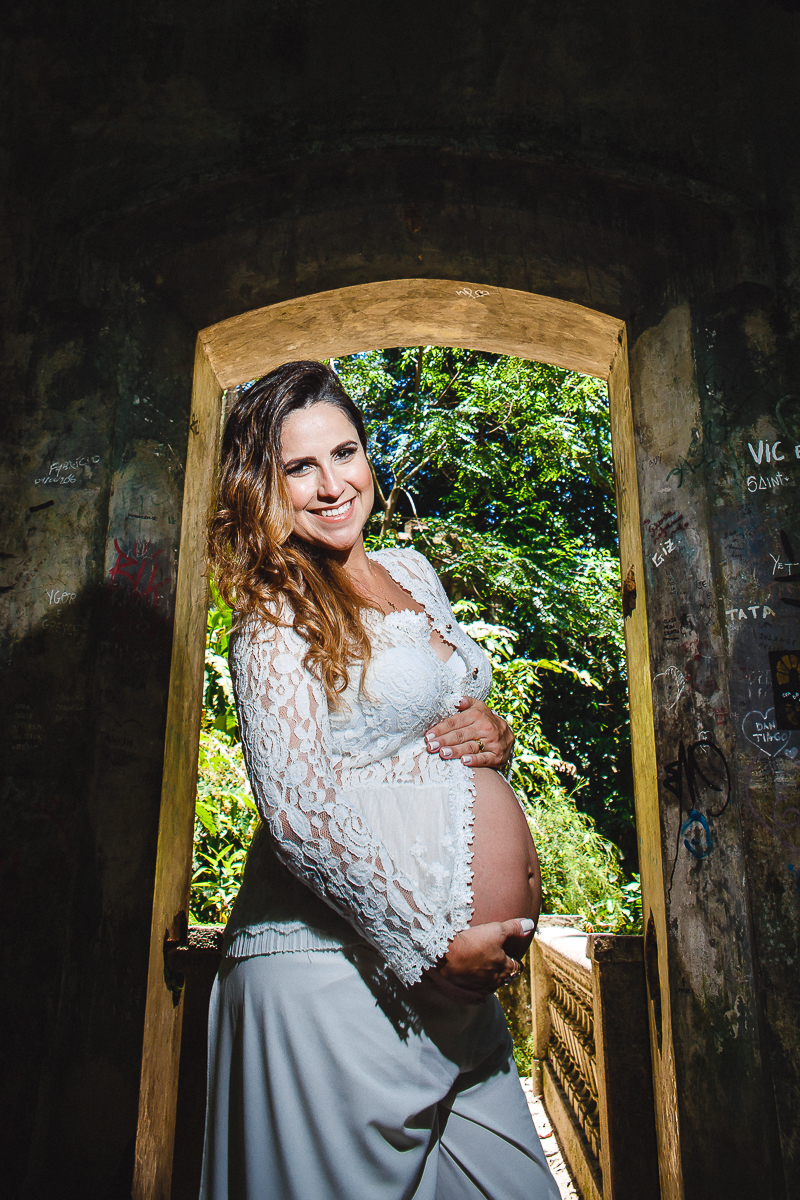 Ensaio de Gestante no Parque Lage