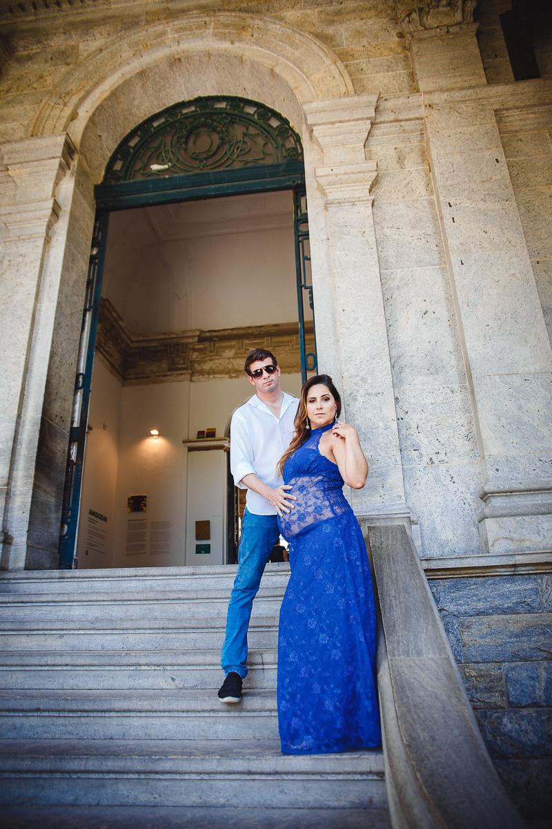 Ensaio de Gestante no Parque Lage