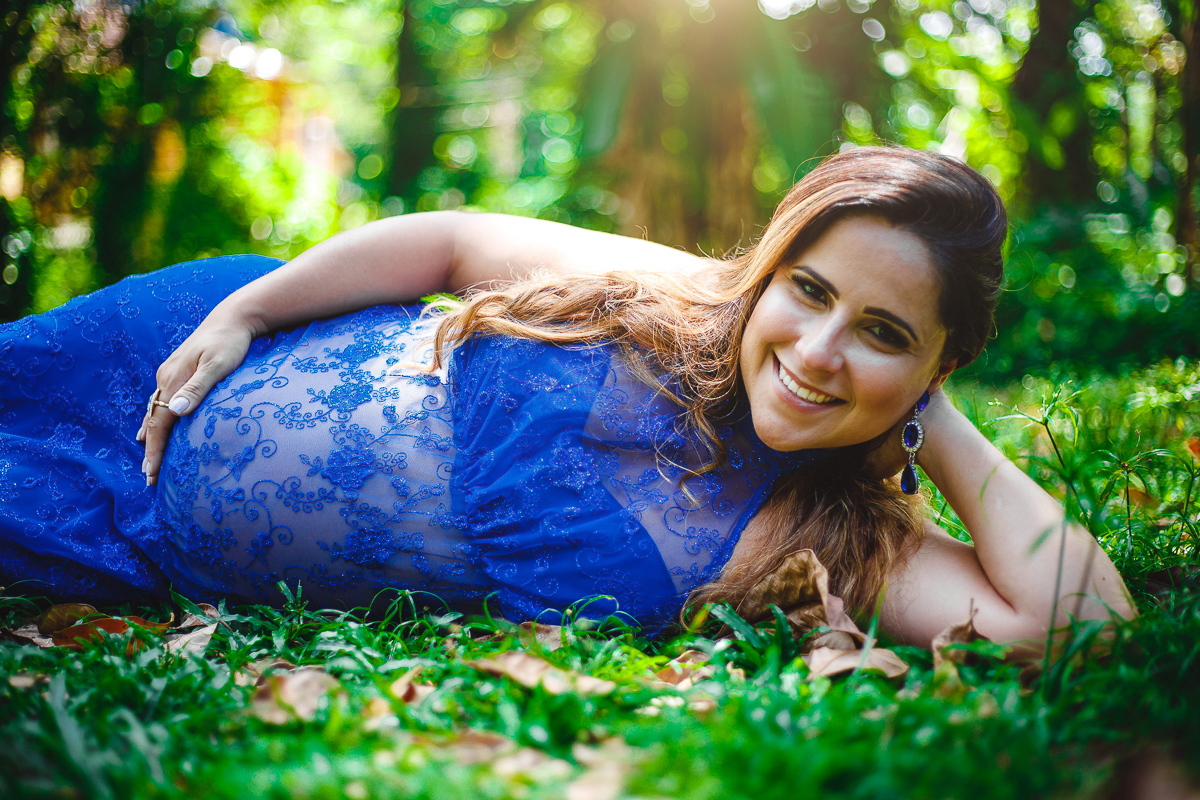 Ensaio de Gestante no Parque Lage