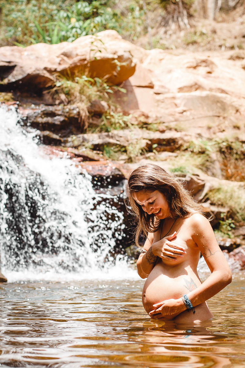 Ensaio de Gestante Nu