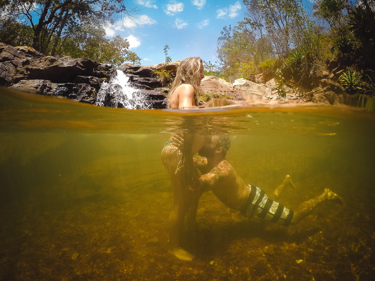 Ensaio de Gestante debaixo dágua