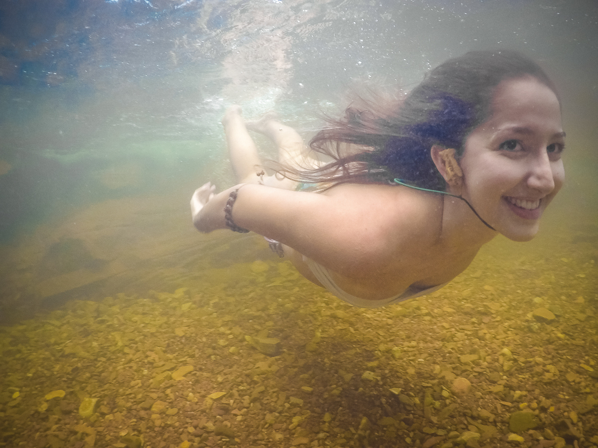 Ensaio de Gestante debaixo dágua